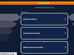 Sites similar to meaningfuluse.org