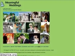 Sites similar to meaningfulweddings.com