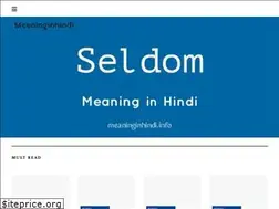 Sites similar to meaninginhindi.info