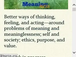 Sites similar to meaningness.com