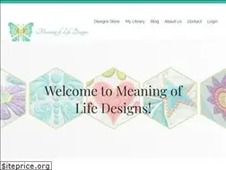 Sites similar to meaningoflifedesigns.com