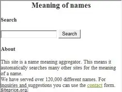 Sites similar to meaningofname.org