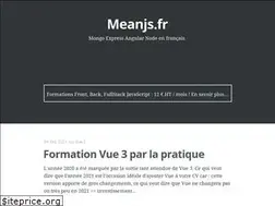 Sites similar to meanjs.fr