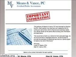 Sites similar to meansvanceperry.com