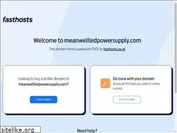 Sites similar to meanwellledpowersupply.com