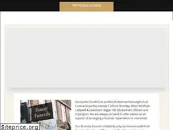Sites similar to mearsfamilyfunerals.co.uk