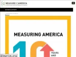 Sites similar to measureofamerica.org