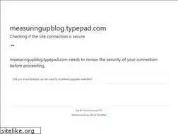 Sites similar to measuringupblog.typepad.com