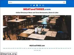 Sites similar to meatandthree.com