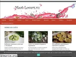 Sites similar to meatlovers.ru