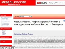 Sites similar to mebel-rossii.ru