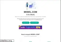 Sites similar to mebel.com