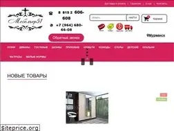 Sites similar to mebeler51.ru