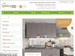 Sites similar to mebelna100.ru