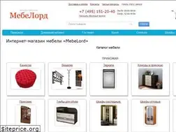 Sites similar to mebelord.ru