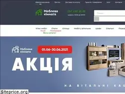Sites similar to meblevakimnata.ua