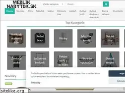 Sites similar to mebliknabytok.sk