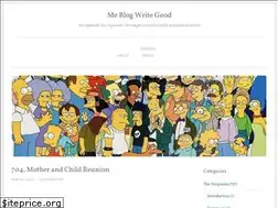 Sites similar to meblogwritegood.wordpress.com