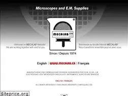 Sites similar to mecalab.ca