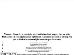 Sites similar to mecene.fr