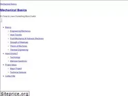 Sites similar to mechanicalbasics.com