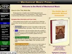 Sites similar to mechanicalmusicpress.com