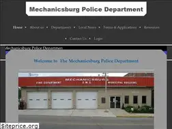 Sites similar to mechanicsburgpd.org
