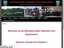 Sites similar to mechanicsvillefire.org