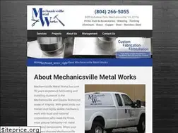 Sites similar to mechanicsvillemetals.com