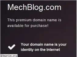 Sites similar to mechblog.com