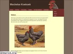 Sites similar to mechelsekoekoek.com