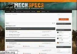 Sites similar to mechspecs.com