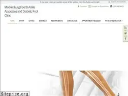 Sites similar to mecklenburgfootandankle.com