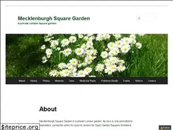 Sites similar to mecklenburghsquaregarden.org.uk