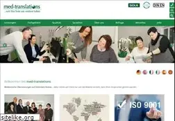 Sites similar to med-translations.de