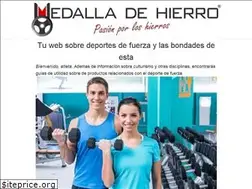 Sites similar to medalladehierro.com