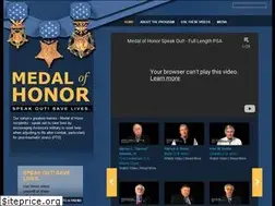 Sites similar to medalofhonorspeakout.org