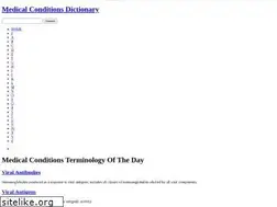 Sites similar to medconditions.net