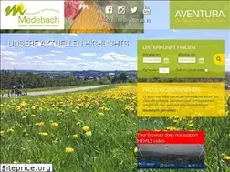 Sites similar to medebach-touristik.de