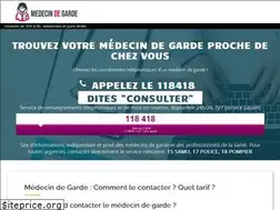 Sites similar to medecin-de-garde.com