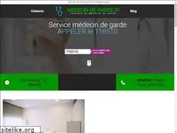 Sites similar to medecin-de-garde.io