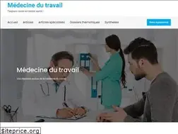 Sites similar to medecinedutravail.net