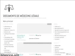 Sites similar to medecinelegale.wordpress.com