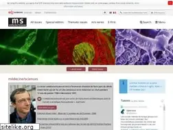 Sites similar to medecinesciences.org