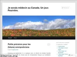 Sites similar to medecinquebec.wordpress.com