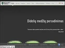 Sites similar to medeinesparkai.lt