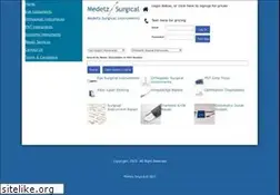 Sites similar to medetzsurgical.com