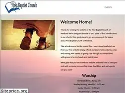 Sites similar to medfordbaptist.org