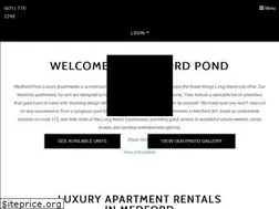 Sites similar to medfordpondluxuryapartments.com