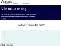 Sites similar to medi3.no